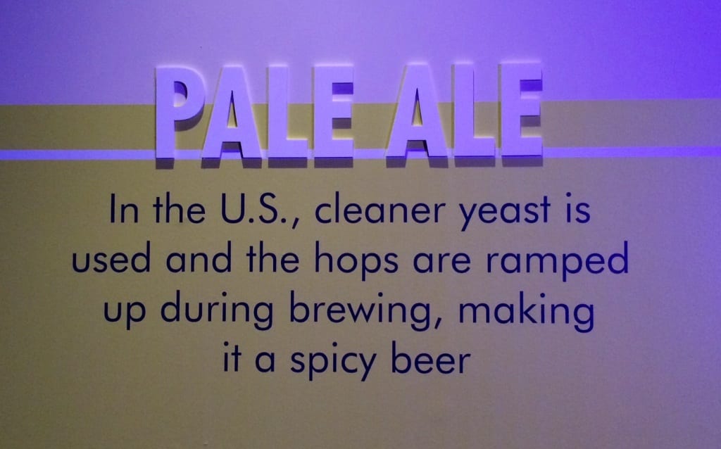 Pale ale sign
