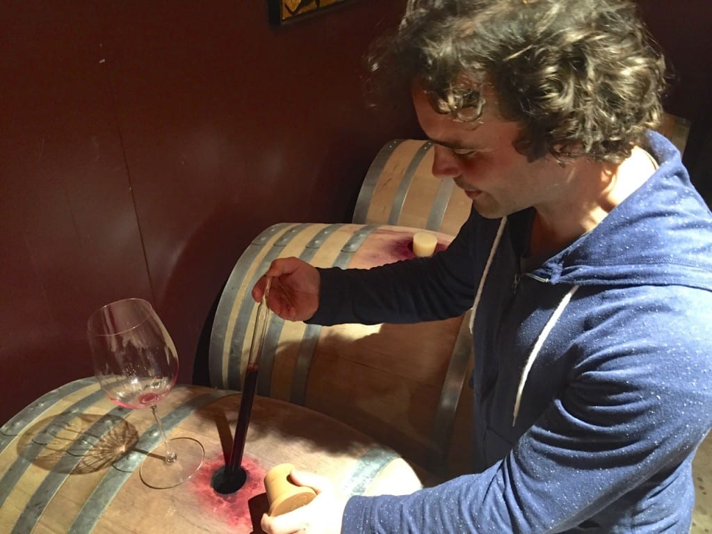 Vu Ja De Vineyards winemaker Bryan George