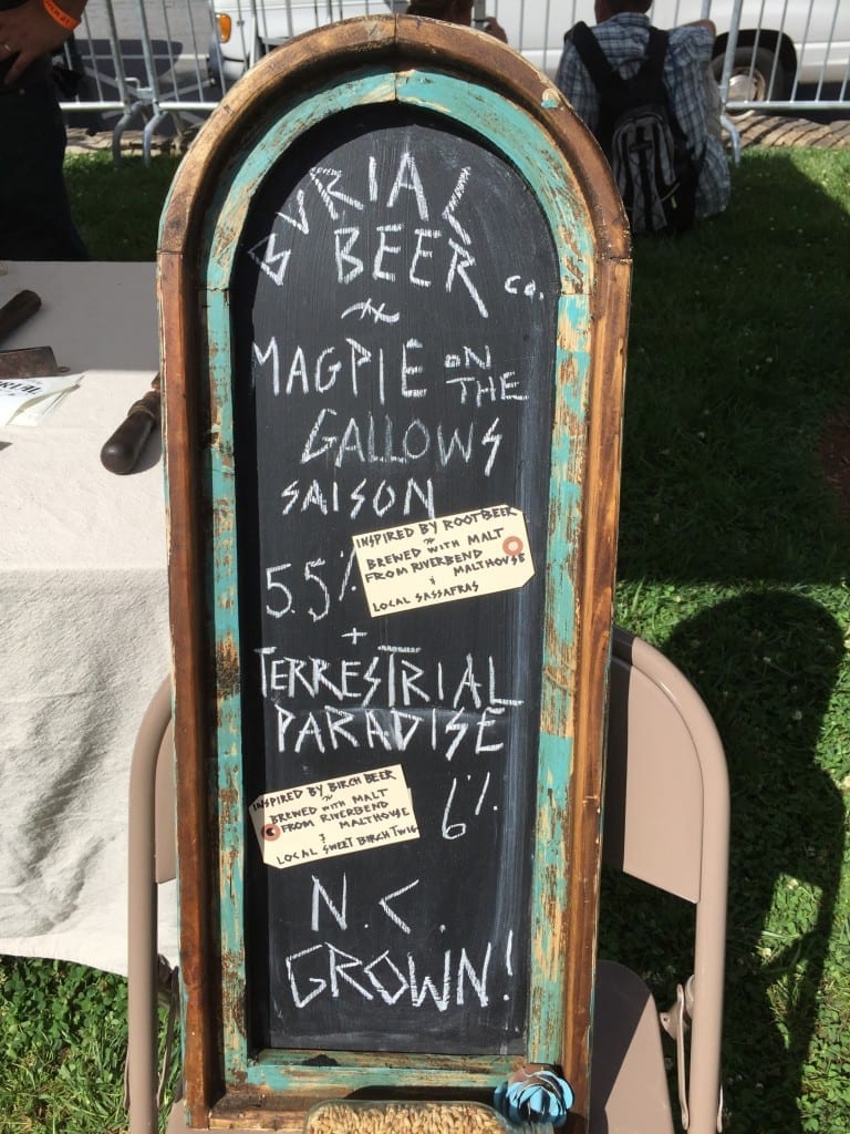 Burial Brewing Sign