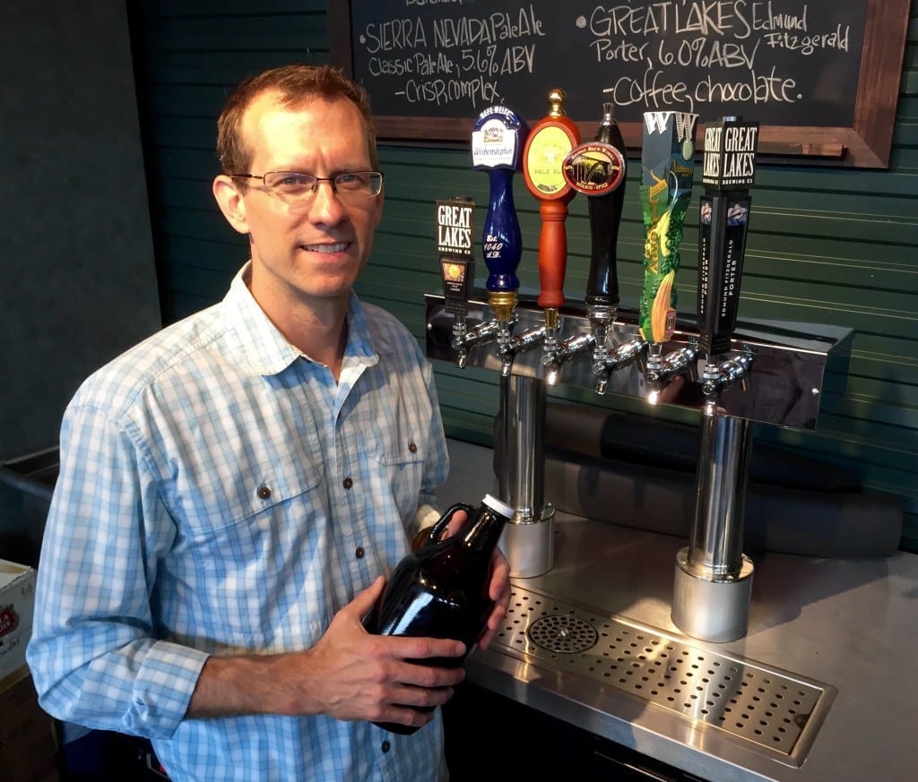 Armbrecht supported the growler bill during the legislative session.