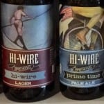 Hi-Wire's Lager and Pale Ale