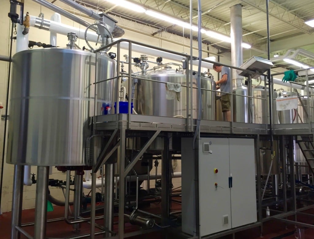 Hi-Wire Brewing's new brewhouse