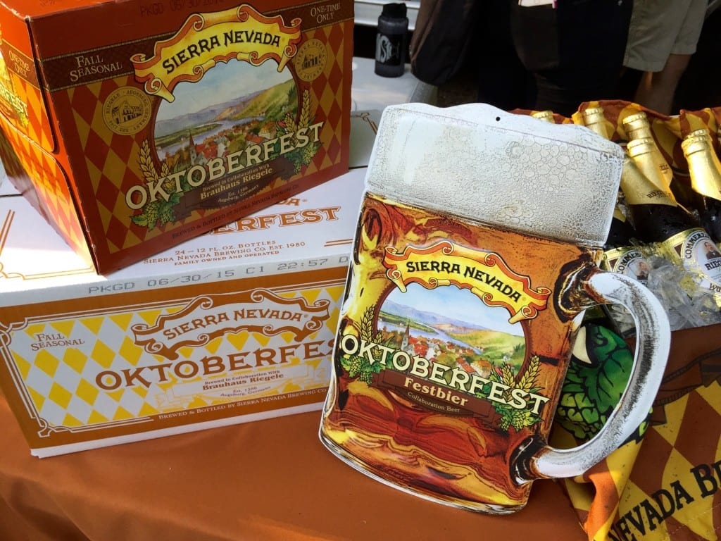 Sierra Nevada Brewing's 2015 Oktoberfest beer.