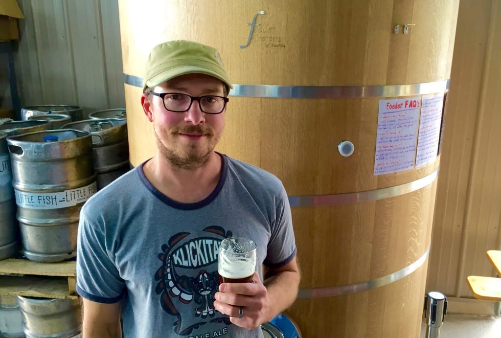 Sean White stands by his new 30-barrel foeder