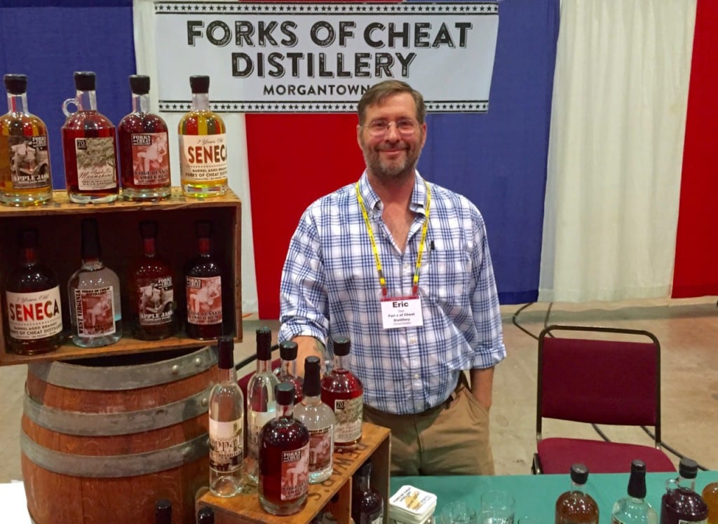 Eric Deal of Forks of Cheat Distillery in Morgantown, WV,