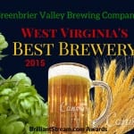 wv brewery of the year 2015