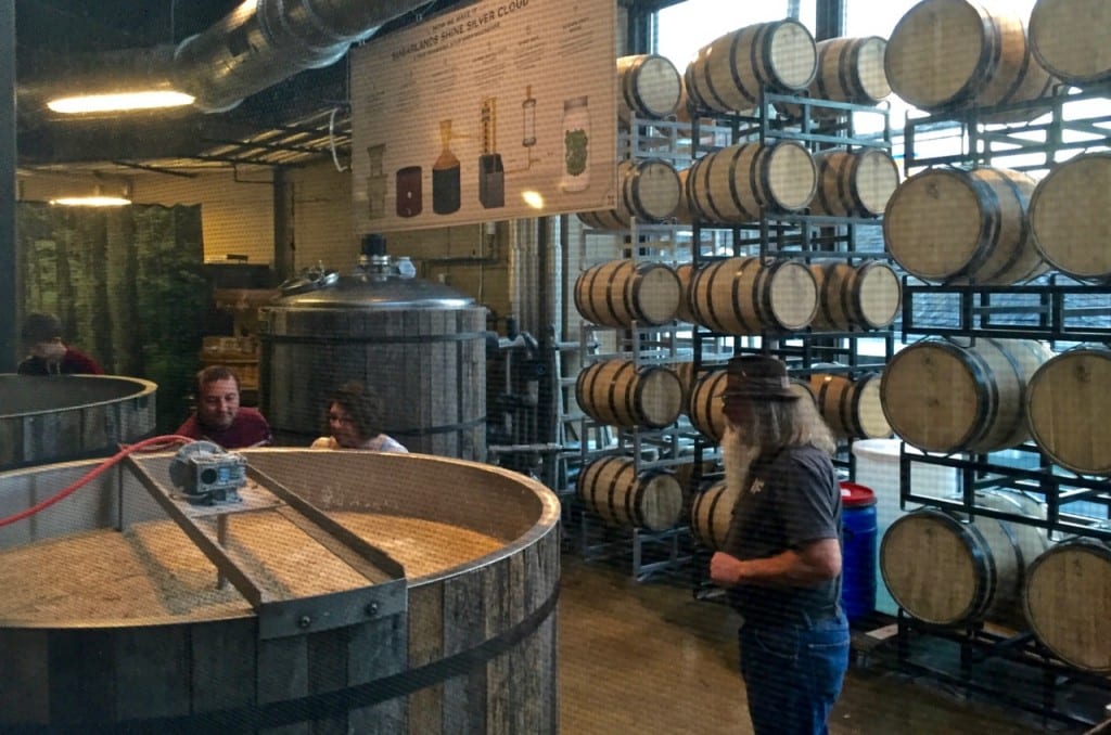 Little distilleries become big attractions in the tourist towns around Tennessee's Great Smoky Mountains. It's been a booming business since the first distillery opened in 2010.