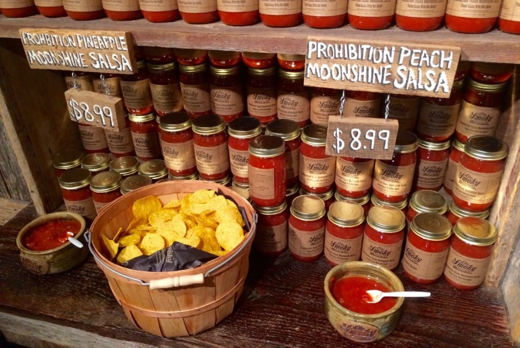 Ole Smoky Distillery also has superb specialty food products, including this salsa.