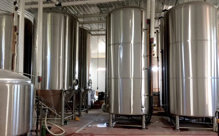 Mountain State Brewing has installed eight new 120-barrel capacity tanks.