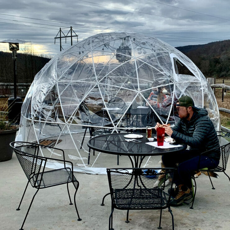 Igloo at Mountain State Brewing Company DCL