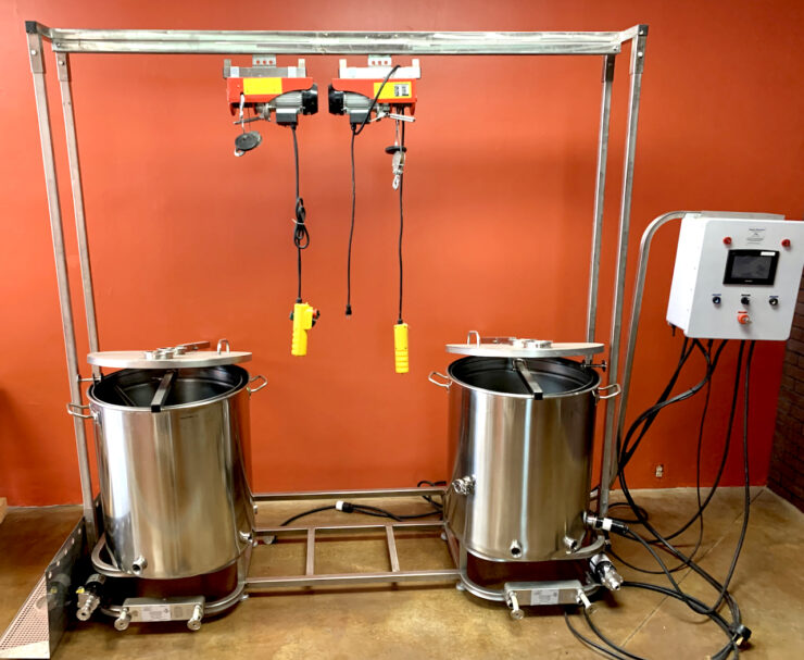 Electric Kettles at Clendenin Brewing