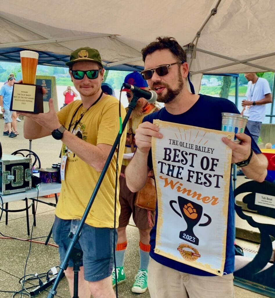 Ross Williams beer wins Best of Fest at Rails & Ales