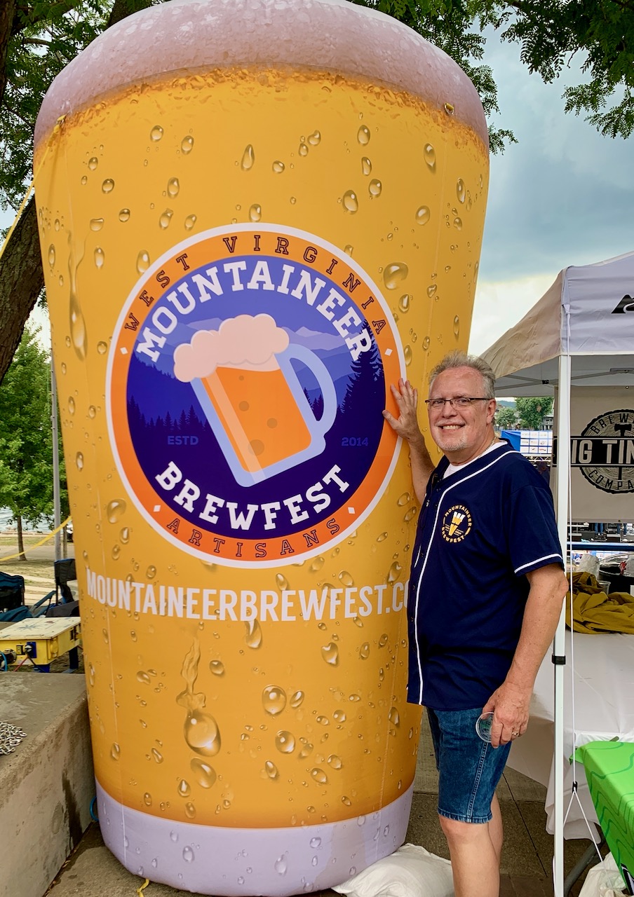 Jeff Hayes, president of Mountaineer Brewfest in Wheeling