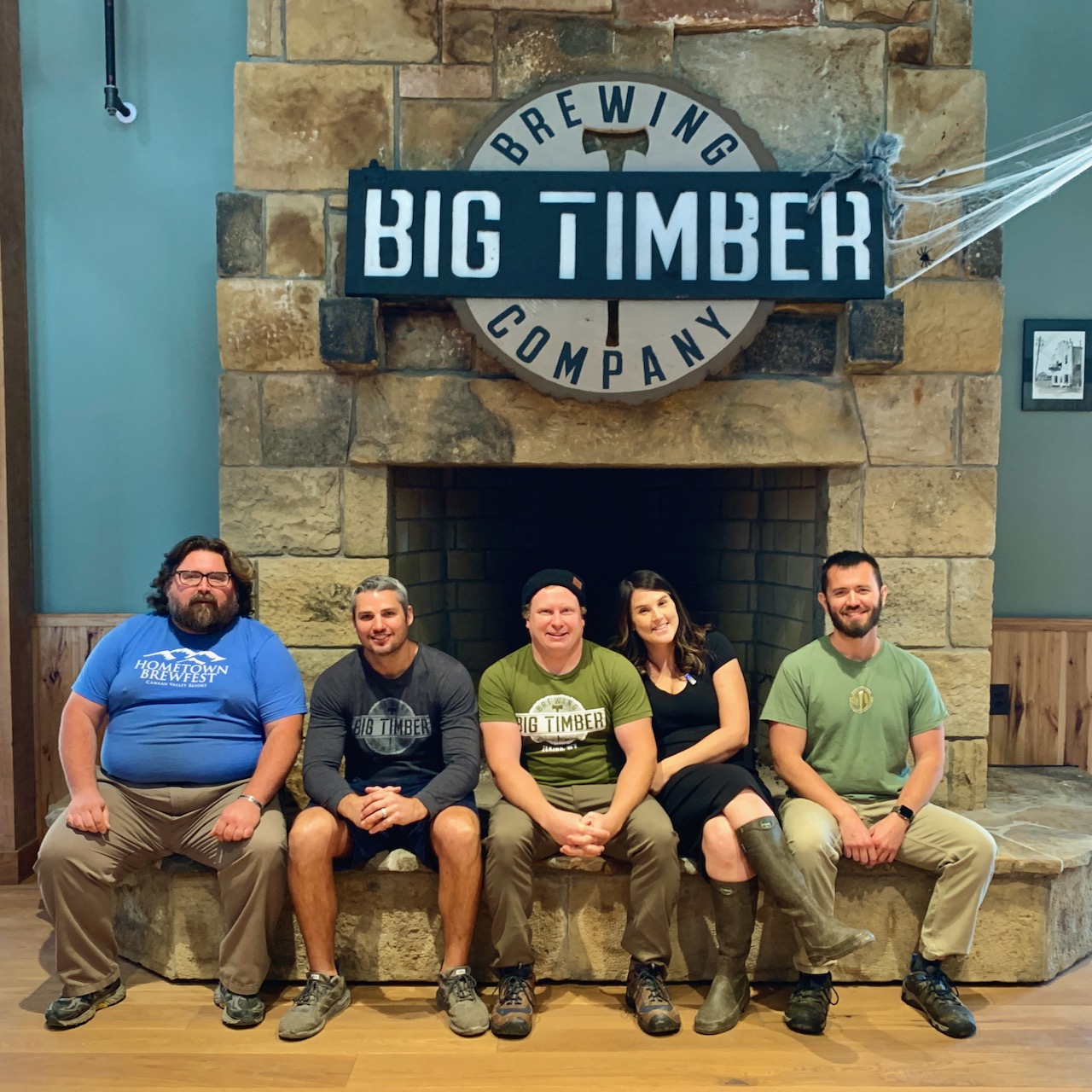 The Big Timber Brewing team led by Matt & Ashley Kwasniewski