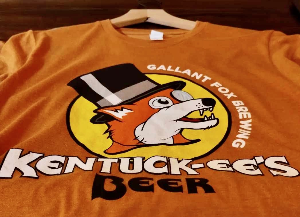 Kentuck-ee's Beeb. A play on the Buckees gasoline store at Gallant Fox Brewing in Louisville.