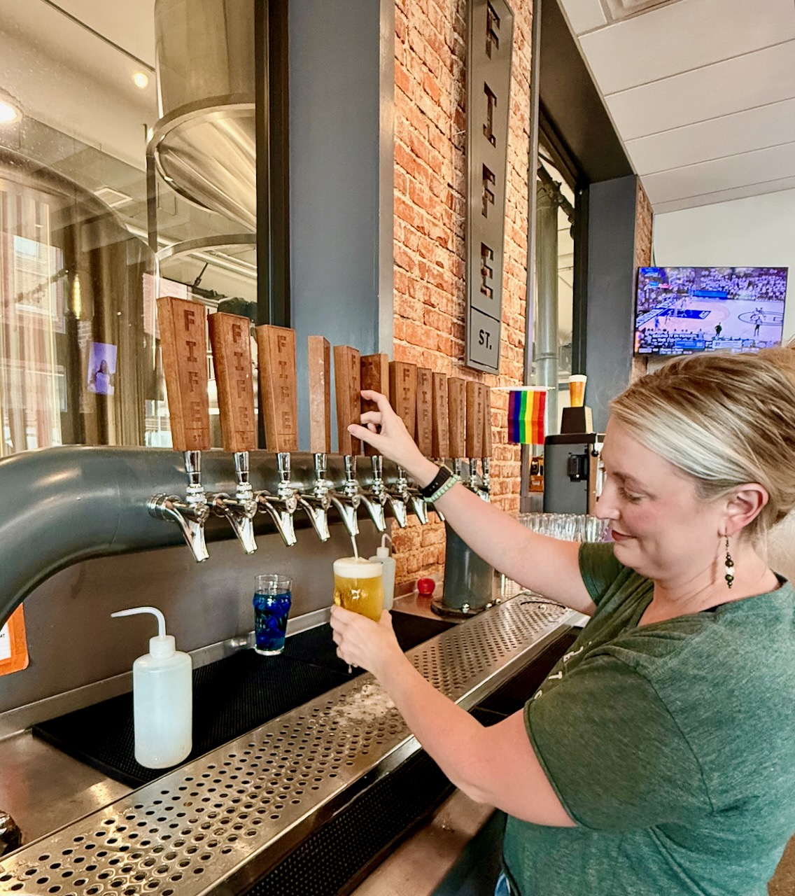 Tristin Lusk at Fife Street Brewing