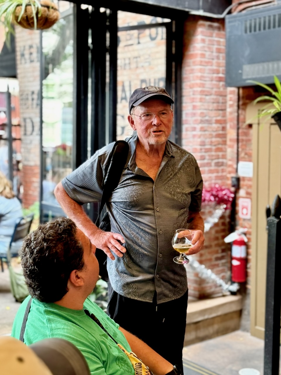 Pat Conway at Great  Lakes  Brewing